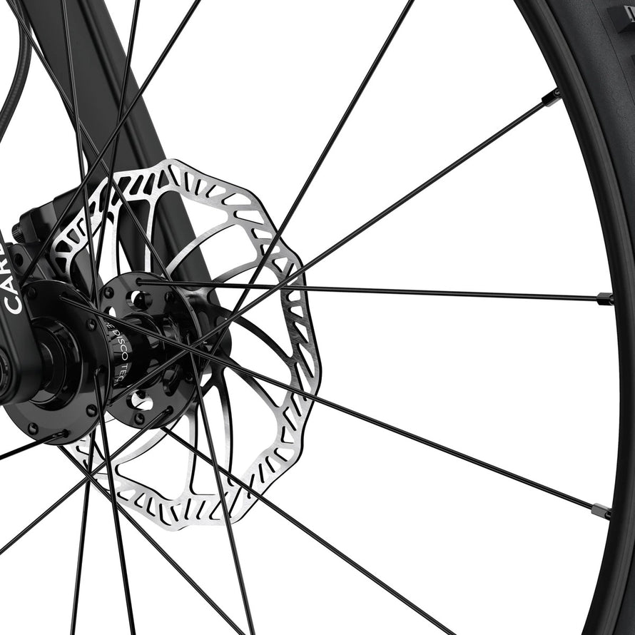 Roue avec frein a disque du velo enfant 20 pouces woom OFF 4 pour enfants de 6 a 8 ans