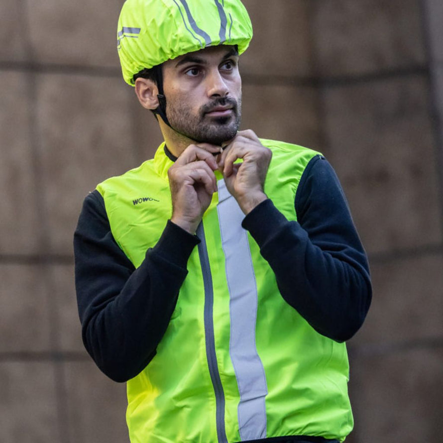 Gilet de sécurité Maverick de Wowow avec fermeture éclair idéal pour le vélotaf