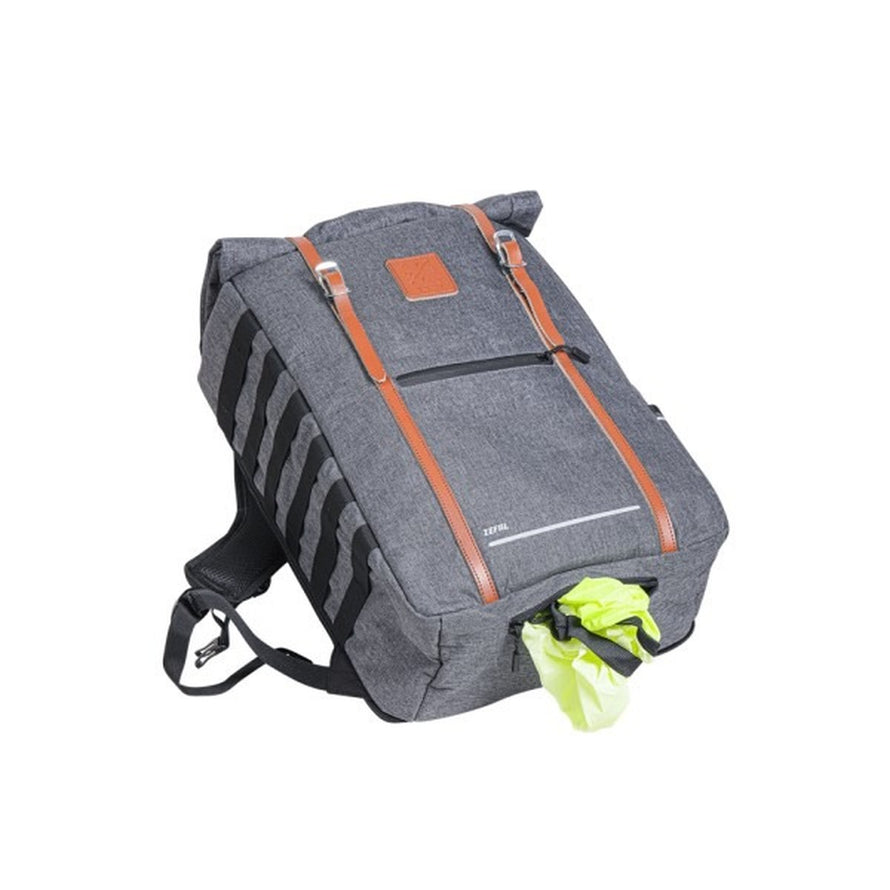 Sac a dos Zefal Urban Backpack convertible en sacoche avec rangement pratique pour cyclistes urbains