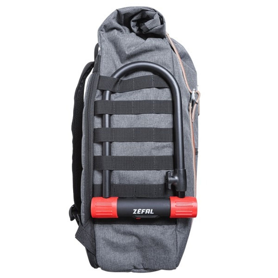 Sac à dos Zefal Urban Backpack avec support antivol intégré, idéal pour cyclistes urbains modernes