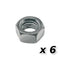 6 écrous M5 - #1