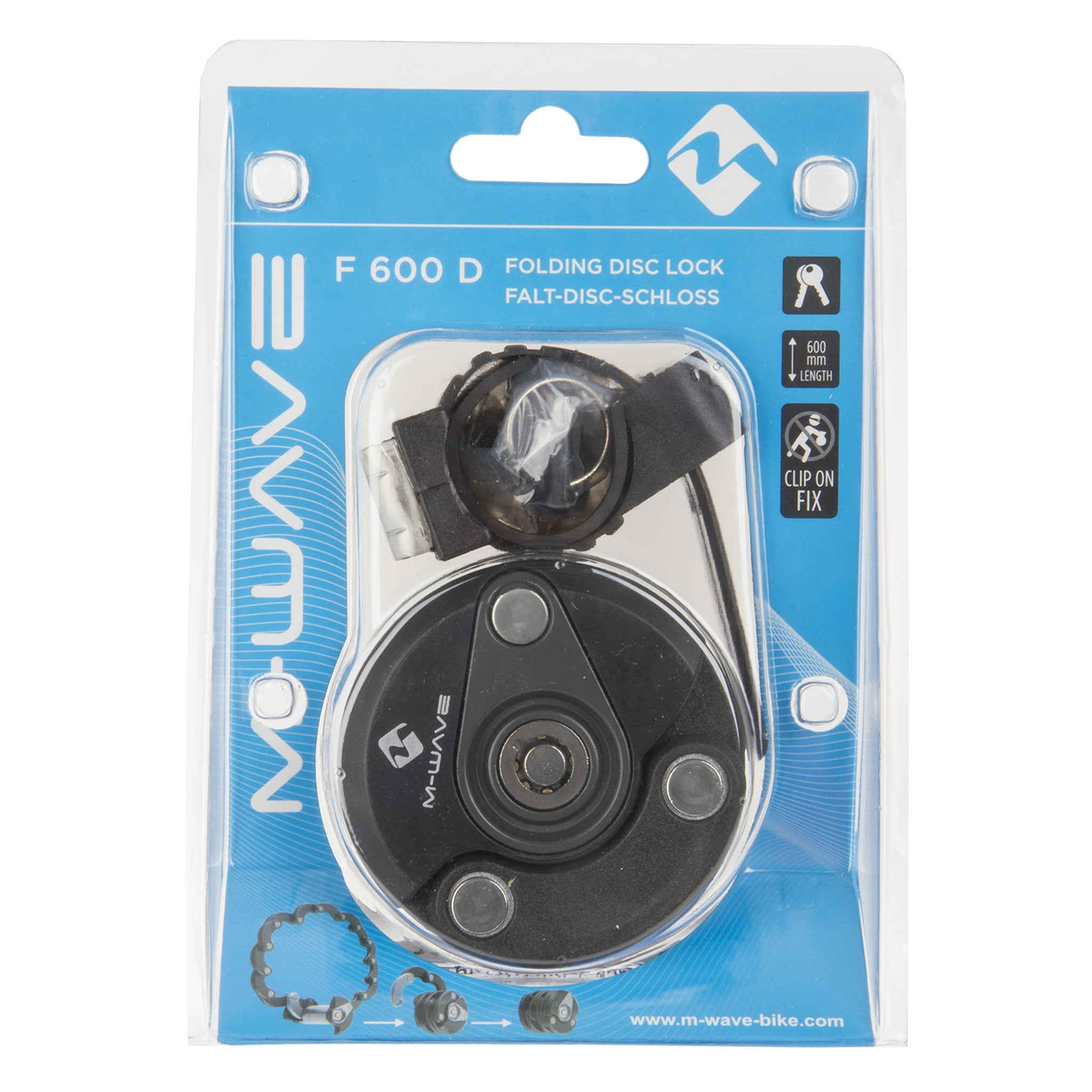 Antivol compact M-Wave F600 D