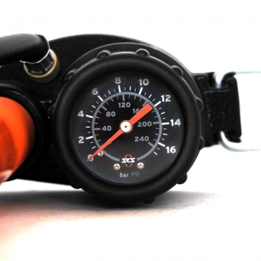 Pompe à pied SKS Rennkompressor Eva detail 2