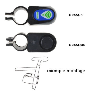 Alarme Voiture Télécommande Double Capteur - Antivol Avec Sirène Puissante, Installation Facile 12V - 5