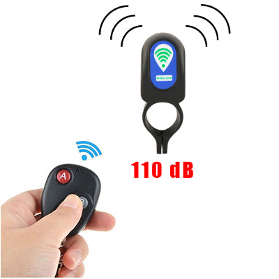 Antivol avec alarme télécommandée 110 db sur cadre vélo - #6