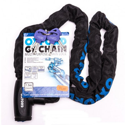 Antivol chaine pour vélo à clefs 1.5 m OXFORD  - #2