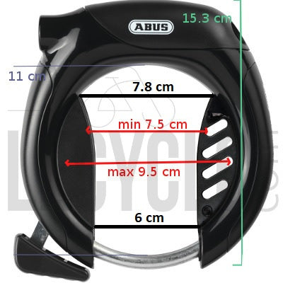 Abus Pro Tectic 4960 antivol cadre vélo