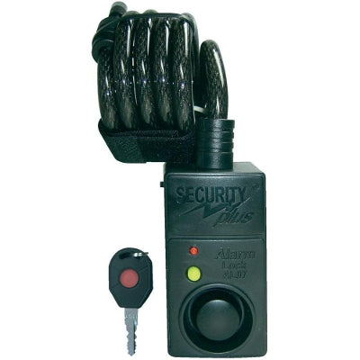 fahrradschloss spirale Cable antivol avec alarme 105 db pour velo Security Plus