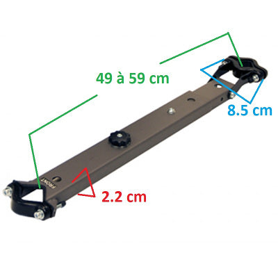 Barre de fixation supplémentaire pour siège enfant WeeRide - #2