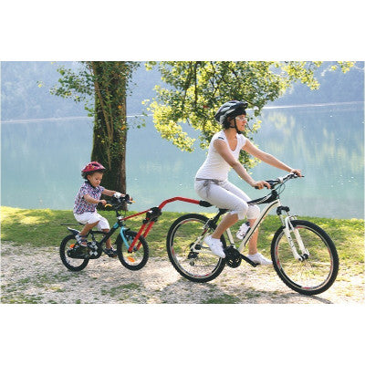 anhängestange kinderfahrrad Peruzzo Trail Angel Tandemstange Trail Angel Traktion Kinderfahrrad