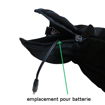 Batteries pour gants et sur-chaussures chauffants vélo RACER - #2