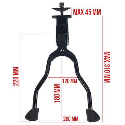 Béquille double pour vélo - #2