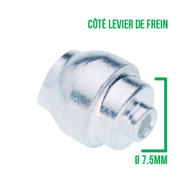 butée de gaine acier câble frein dérailleur vélo vintage ancien butée de gaine acier câble frein dérailleur vélo vintage ancien