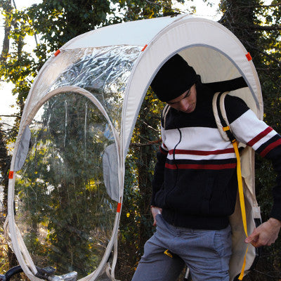 Capote de protection pluie vélo Bub-Up pour siège enfant