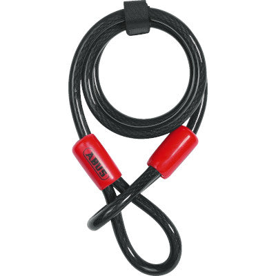 Antivol vélo : Câble 2,1 m x 12 mm en acier à double boucle d´haute  sécurité pour support et cadenas antivol bikeTRAP … : : Sports et  Loisirs