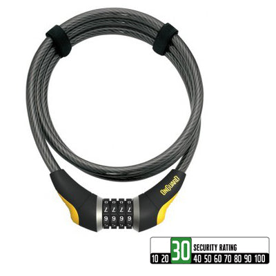 Cable antivol pour vélo avec code à chiffre Akita 8042 Onguard - #1