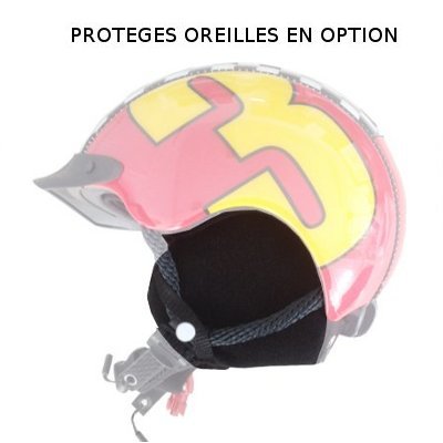 Casque enfant vélo et ski proteges oreilles non fournis