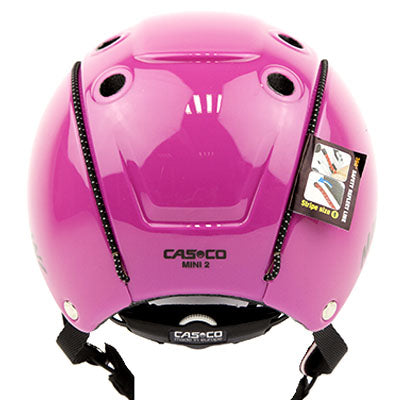 Casco Mini 2 casque rose bebe fille vélo et ski XS dès 46 cm