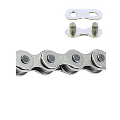 Chaîne Vélo Monovitesse KMC Z1 EPT - 112 Maillons - Traitement Anti-Rouille - Fabriquée Aux Pays-Bas