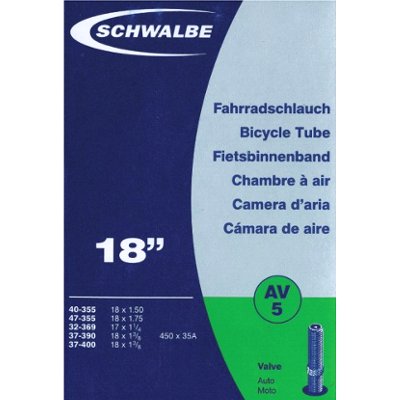 Chambre à air vélo 450A / 18 x 1.75 Schwalbe