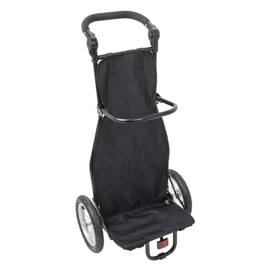 m wave fahrradanhänger M-Wave Einkaufstrolley 3 in 1 Fahrradanhänger 74 L