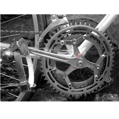 Cache Manivelle VTT All Mountain Style Defender Orange - Protection Pédalier Durable