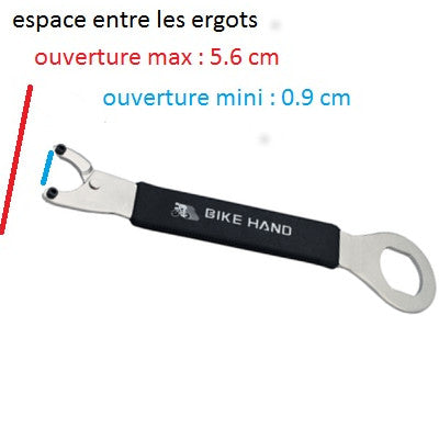 Clé double ergots 2 en 1 Bike Hand - #3