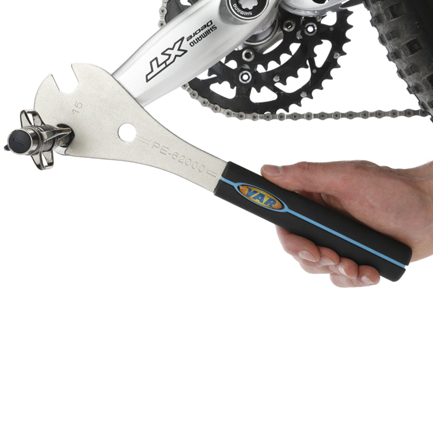 cle a pedale Var Premium PE-62000-C Clé à pédale 15 x 15 mm pour vélo