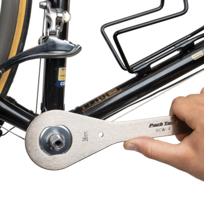 Clé pour cuvette fixe pédalier vélo 36 mm et clé ergots ParkTool
