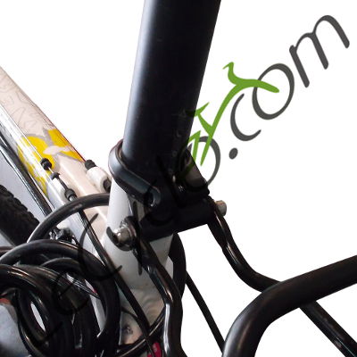 Collier tige de selle avec œillets pour fixer un porte bagage - #3