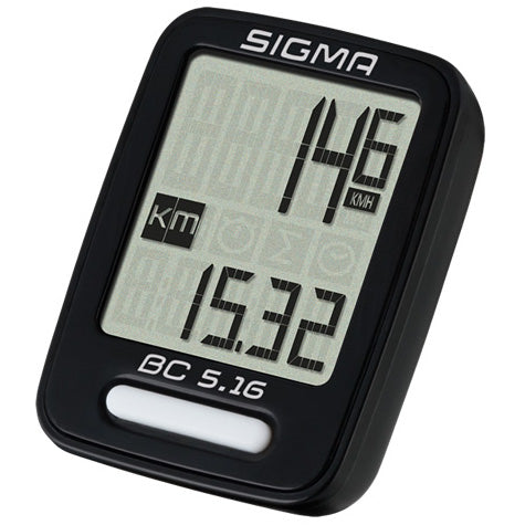 Sigma Sport 01064 compteur de vélo 6,1 cm (2.4) GPS de bicyclette sans fil  Noir