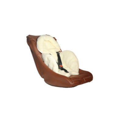 Melia Plus Coque cosy vélo finition cuir bébé 0-9 mois pour remorque