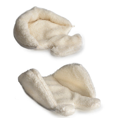 Chaussons Enfant fourrés en peau de mouton - Bleu - Bébé / Enfant Chaussons Enfant fourrés en peau de mouton - Bleu - Bébé / Enfant