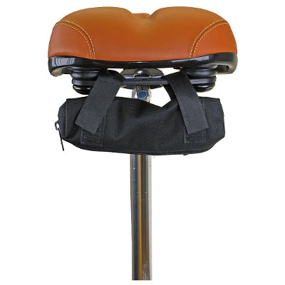 Couvre selle vélo protection pluie avec sacoche sur rail - #2