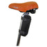 Couvre selle vélo protection pluie avec sacoche sur rail - #3