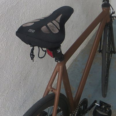 Selle Royal Protection selle vélo noire avec renfort gel contre saleté