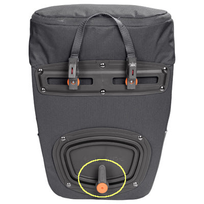 Crochet de fixation QMR 2.0 sur rail pour sacoche vélo Vaude - #3