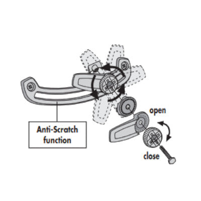 Crochet intérieur QL2.1 pour sacoche Ortlieb  - #2