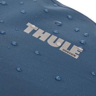 Double sacoche bleue sur porte-bagages 25L Shield Pannier Thule - #3