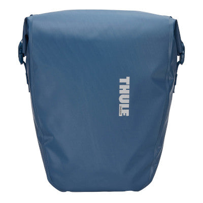 Double sacoche bleue sur porte-bagages 25L Shield Pannier Thule - #4