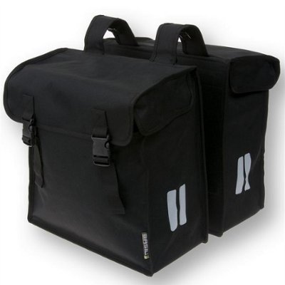 Sacocche Latérale Basil TOUR SINGLE 14 Litres – Noir, Pour Vélo De Route Ou VTC