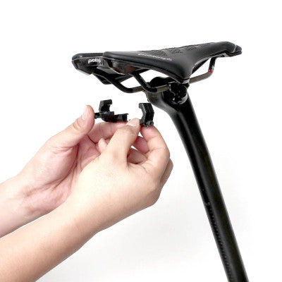 Bolsa Sillín Bicicleta Negro Estanca IPX4 0,8 l