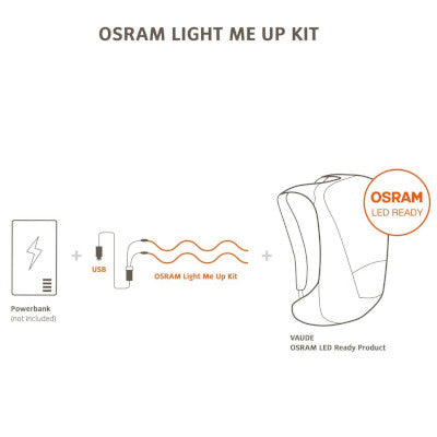  Eclairage OSRAM Light me up pour sac à dos Vaude