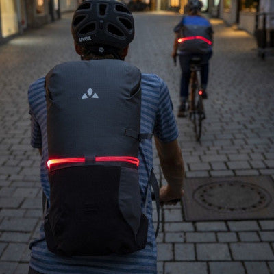 Vaude Osram Light me Kit lumineux signalisation cycliste sur sac à dos
