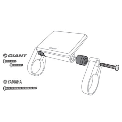 Entretoises Klickfix pour compteur VAE - #6