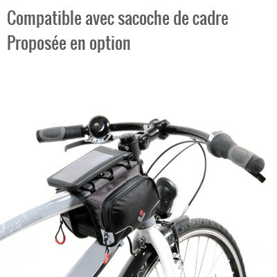 Support smartphone vélo étui magnétique avec housse étanche et tactile –  Elwing