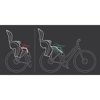 Hamax 603078 Rehausseur pour Siege vélo Kiss et Sleppy