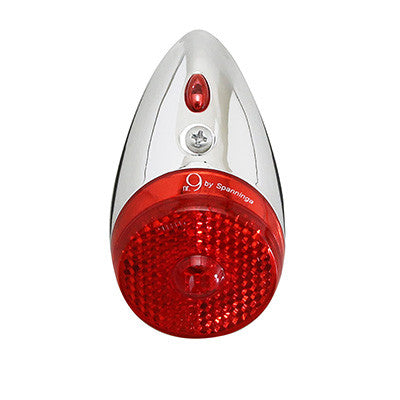 Feu dynamo arrière vintage sur garde boue vélo NR 9 Spanninga - #2