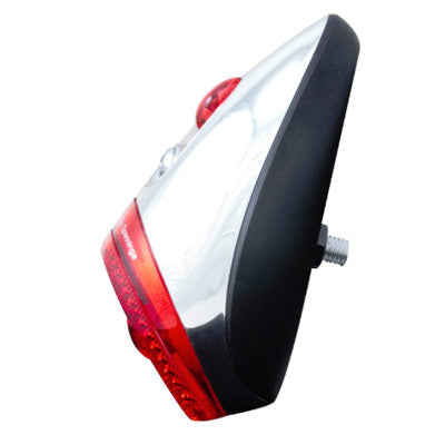 Feu dynamo arrière vintage sur garde boue vélo NR 9 Spanninga - #3