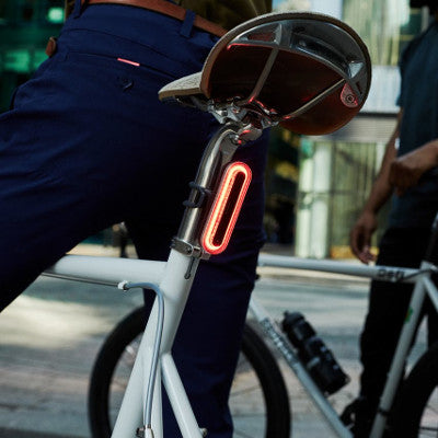 Beryl Burner Brake Feu stop vélo USB sur tige de selle - 200 lumens